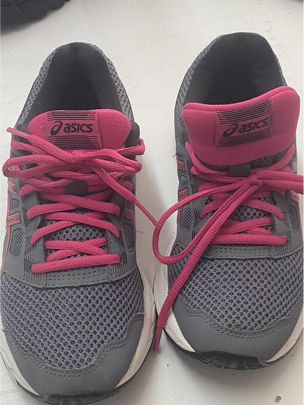 Asics Running shoes 1012A234 Women's Gel Contend Gray 7.5